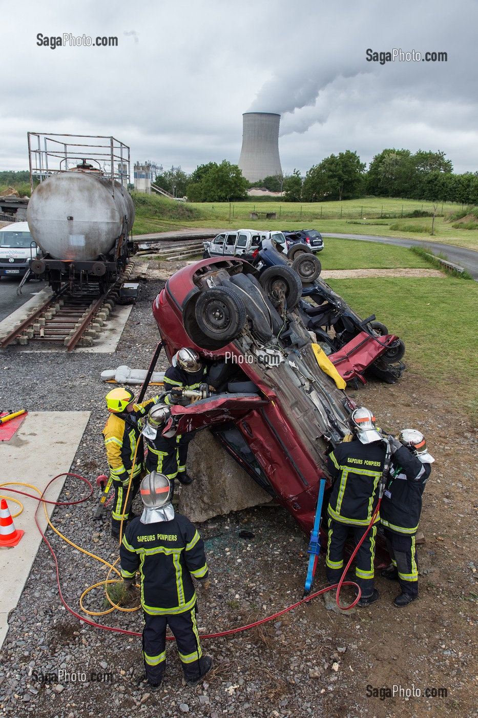 FORMATION SAPEURS POMPIERS DESINCARCERATION 