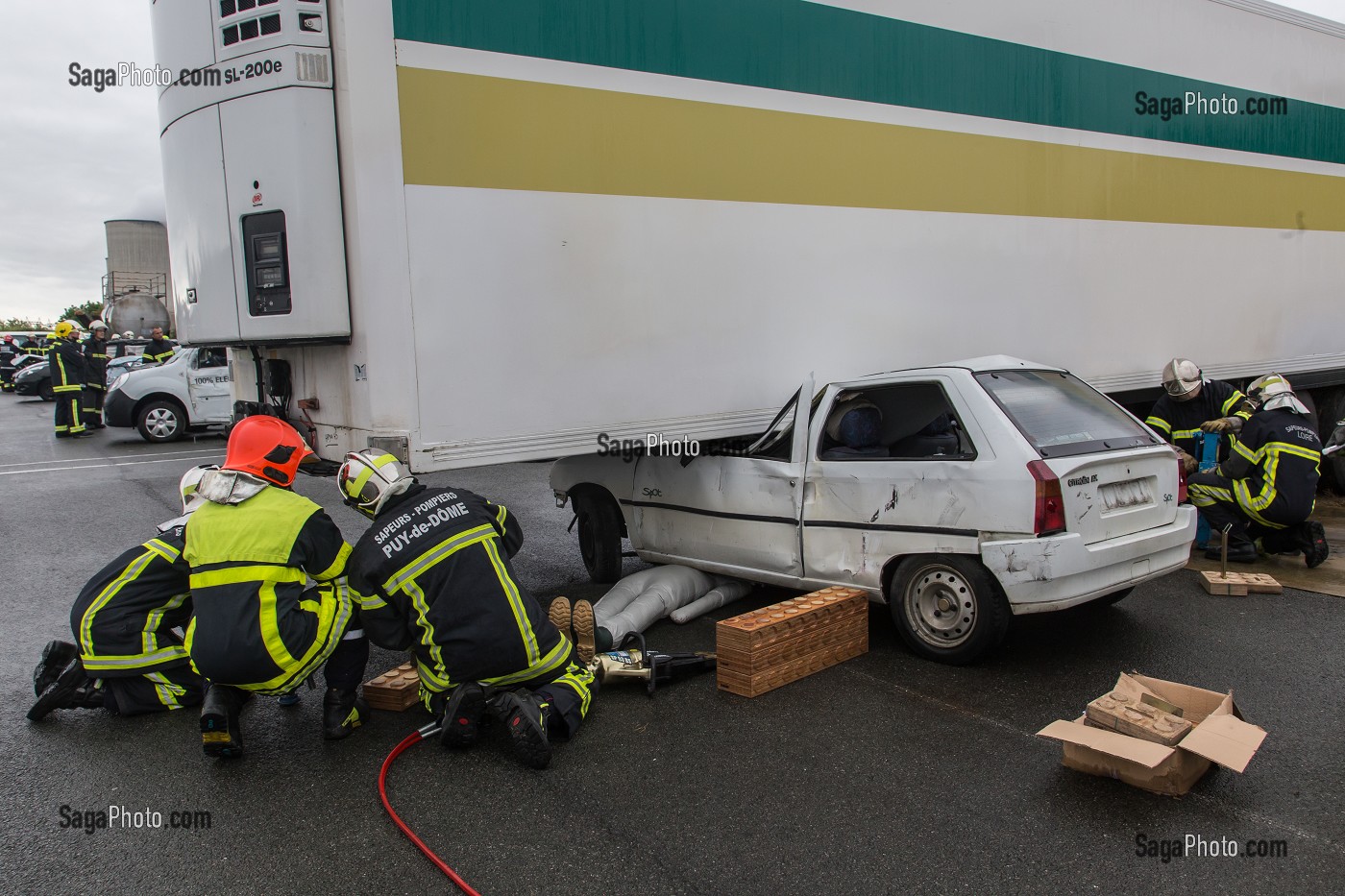 FORMATION SAPEURS POMPIERS DESINCARCERATION 
