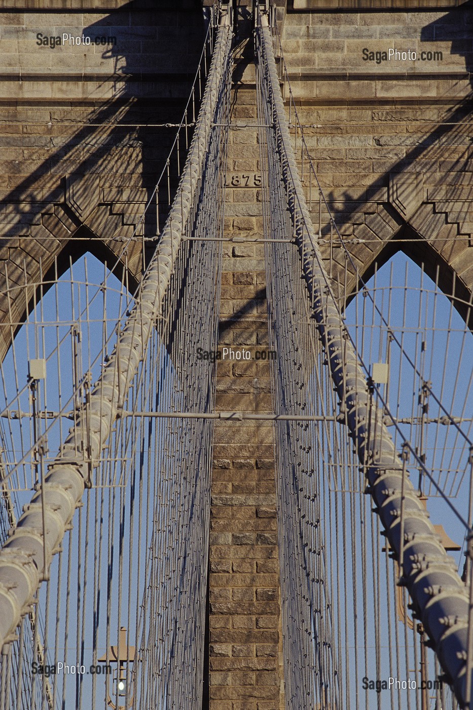 PONT DE BROOKLYN, MANHATTAN, NEW YORK, USA 
