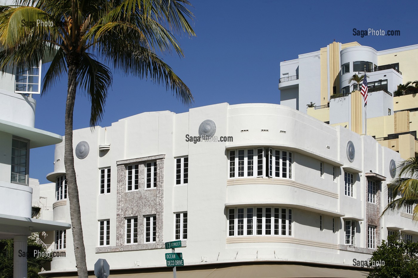 OCEAN DRIVE, QUARTIER ART DECO MIAMI BEACH, MIAMI, FLORIDE, FLORIDA, ETATS-UNIS, USA 