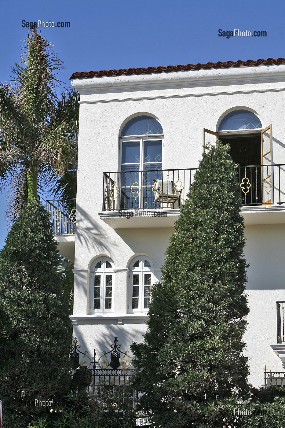 CASA CASUARINA, MAISON DE GIANNI VERSACE DEVANT LAQUELLE IL FUT ABATTU OCEAN DRIVE, SOUTH BEACH, MIAMI BEACH, MIAMI, FLORIDE, FLORIDA, ETATS-UNIS, USA