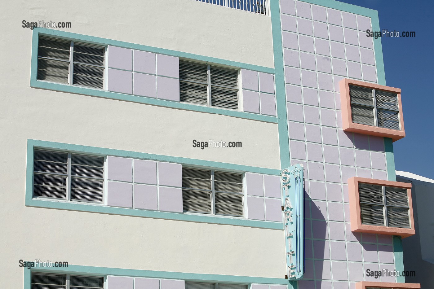 FACADE ART DECO, OCEAN DRIVE, QUARTIER ART DECO MIAMI BEACH, MIAMI, FLORIDE, FLORIDA, ETATS-UNIS, USA 