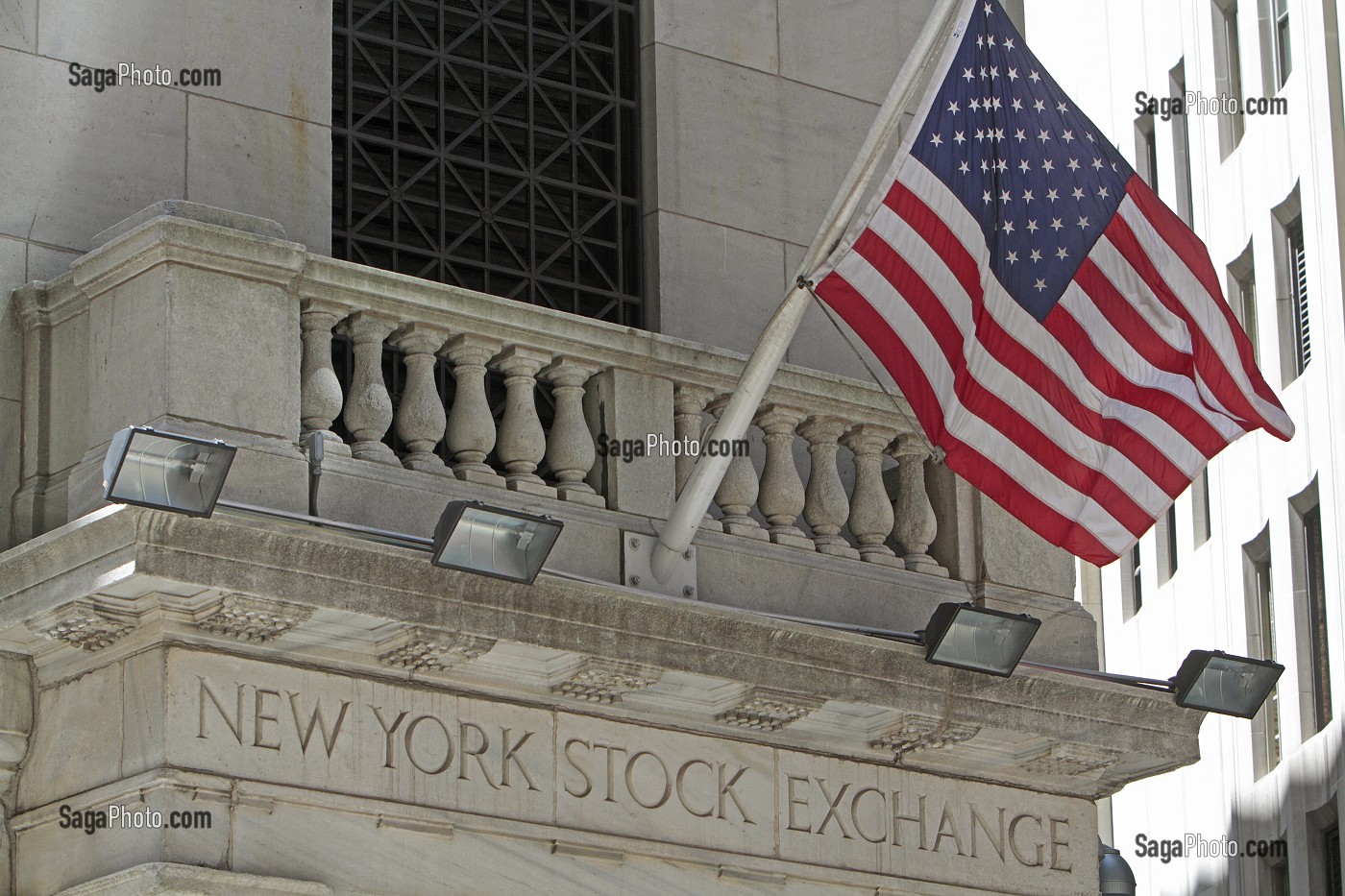 NEW YORK STOCK EXCHANGE, LA BOURSE DE WALL STREET, DOWNTOWN, MANHATTAN, NEW YORK CITY, ETAT DE NEW YORK, ETATS-UNIS 