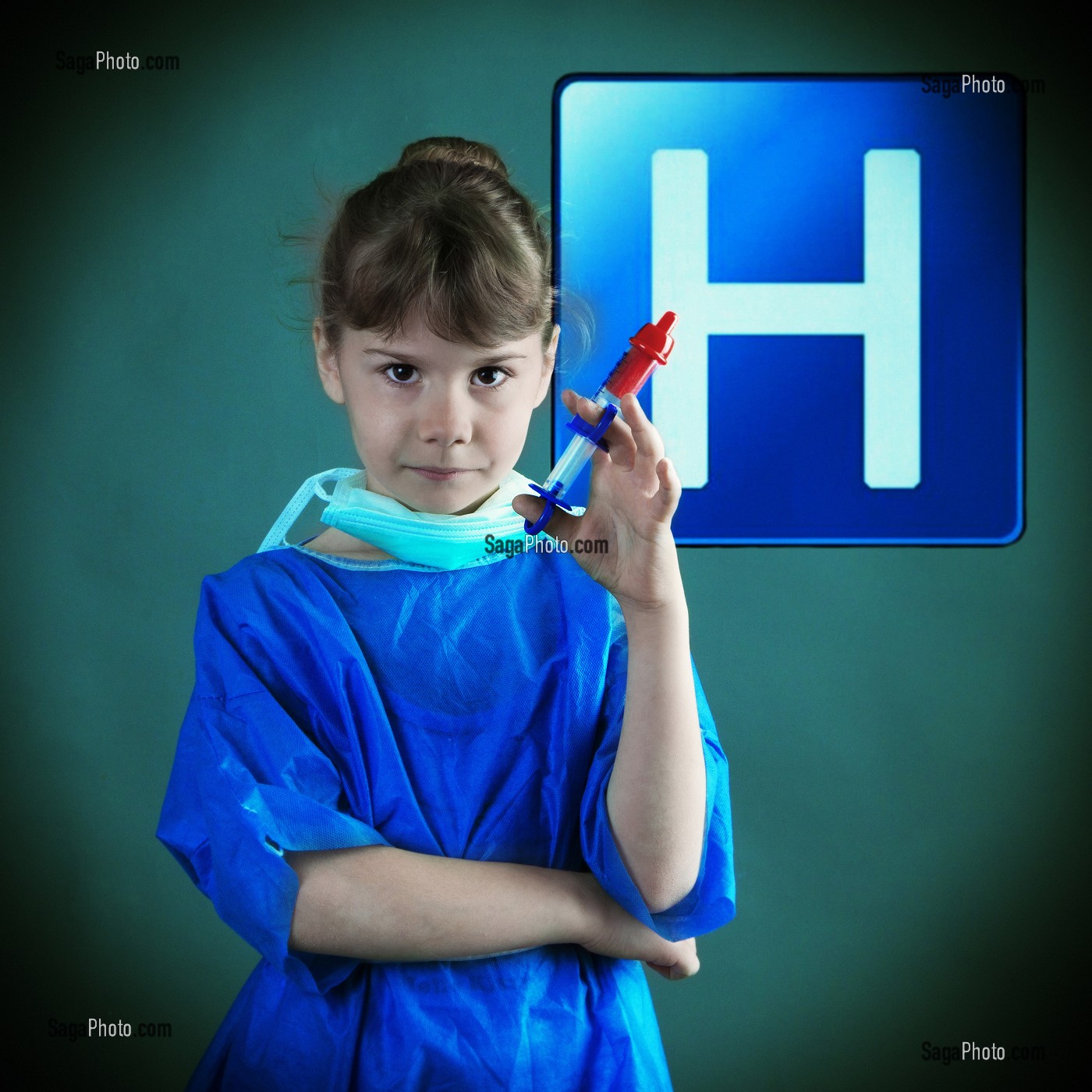 L'INFIRMIERE D'HOPITAL, METIER DE REVE DES ENFANTS, QUAND JE SERAI GRAND, JE SERAI..., SERIE IMAGE EXPOSITION 