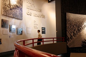 FAILLITE DE LA PAIX, SITE DU DEBARQUEMENT DU 6 JUIN 1944, MEMORIAL DE CAEN, CALVADOS (14), NORMANDIE, FRANCE 