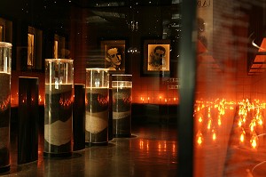 DEPORTATION ET GENOCIDE, MEMORIAL DE CAEN, SITE DU DEBARQUEMENT, CALVADOS (14), NORMANDIE, FRANCE 