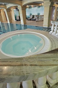 LE SPA, PARMI LES PLUS BEAUX D'EUROPE, HOTEL RESTAURANT 'LA FERME SAINT-SIMEON', HONFLEUR, CALVADOS (14), NORMANDIE, FRANCE 