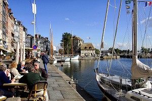 LE VIEUX BASSIN, HONFLEUR, CALVADOS (14), NORMANDIE, FRANCE 