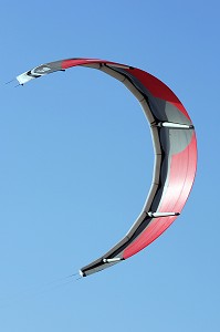 KITE SURF, TROUVILLE-SUR-MER, CALVADOS (14), NORMANDIE, FRANCE 