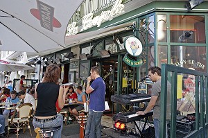 CAFE, SALON DE THE 'LA COUPOLE', TROUVILLE-SUR-MER, CALVADOS (14), NORMANDIE, FRANCE 