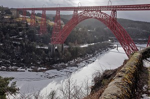 VIADUC EIFFEL DE GARABIT, CANTAL (15), AUVERGNE, FRANCE 