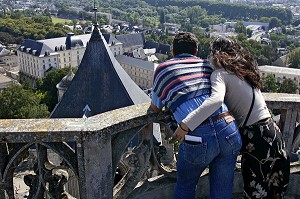 VUE DE LA GRANDE TOUR, CATHEDRALE, BOURGES, CHER (18), FRANCE 