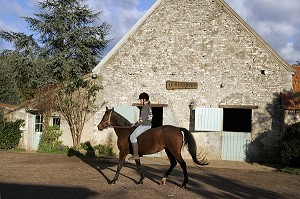CENTRE EQUESTRE, RIO JAVAR, FARGES-ALLICHAMPS, CHER (18), FRANCE 