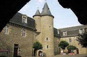 COUVENT FRANCISCAINS DES CORDELIERS, INTRA-MUROS, VILLE MEDIEVALE DE DINAN, COTES D'ARMOR (22), BRETAGNE, FRANCE 