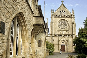 COUVENT FRANCISCAINS DES CORDELIERS, INTRA-MUROS, VILLE MEDIEVALE DE DINAN, COTES D'ARMOR (22), BRETAGNE, FRANCE 