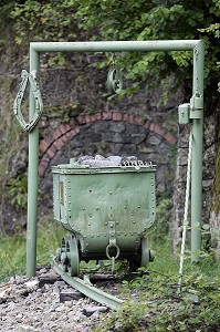 LE CHATELET, CITE DES MINES D'OR, CREUSE (23), FRANCE 