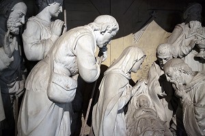 CRECHE DE L'ENFANT JESUS, EGLISE DE LA MADELEINE, VERNEUIL-SUR-AVRE, EURE (27), FRANCE 