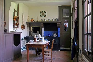 LA CUISINE, MAISON DE TANTE LEONIE ET MUSEE MARCEL PROUST, ILLIERS-COMBRAY, EURE-ET-LOIR (28), FRANCE 