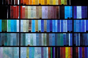 FABRIQUE DE VITRAUX, ATELIER LOIRE, LEVES, EURE-ET-LOIR (28), FRANCE 