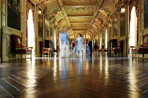 LA GRANDE GALERIE, CHATEAU DE MAINTENON, EURE-ET-LOIR, FRANCE 