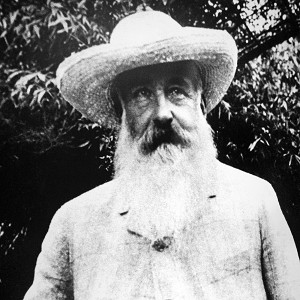 PORTRAIT DE CLAUDE MONET, MUSEE D'ART ET D'HISTOIRE MARCEL DESSAL, DREUX, EURE-ET-LOIR (28), FRANCE 
