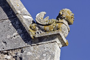 GARGOUILLE, EGLISE DE CHATILLON-EN-DUNOIS, EURE-ET-LOIR (28), FRANCE 