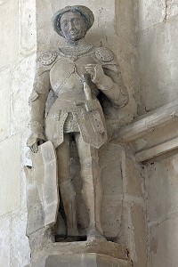 CHAPELLE, CHATEAU DE CHATEAUDUN, EURE-ET-LOIR, FRANCE 