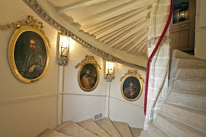 CHATEAU DE MONTIGNY-LE-GANNELON, EURE-ET-LOIR, FRANCE 