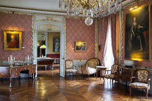 GRAND SALON, CHATEAU DE MAINTENON, EURE-ET-LOIR (28), FRANCE 