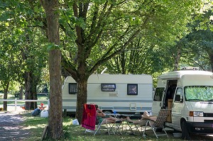 CAMPING MUNICIPAL DE LA VILLE DE CHARTRES, EURE-ET-LOIR (28), FRANCE 