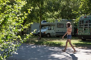 CAMPING MUNICIPAL DE LA VILLE DE CHARTRES, EURE-ET-LOIR (28), FRANCE 