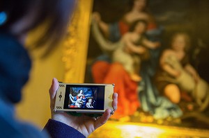 VISITE INDIVIDUELLE DU CHATEAU DE MAINTENON A L'AIDE D'UN AUDIO GUIDE OU IPOD, MAINTENON, EURE-ET-LOIR (28), FRANCE 