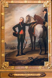 LOUIS MARC ANTOINE DE NOAILLES, VICOMTE ET GENERAL (1756-1804), LA GRANDE GALERIE, CHATEAU DE MAINTENON, EURE-ET-LOIR, FRANCE