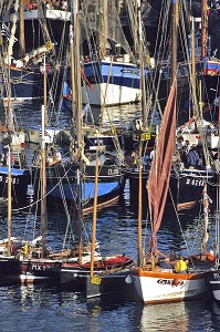 RASSEMBLEMENTS DE VOILIERS TRADITIONNELS, RENCONTRES INTERNATIONALES DE GREEMENTS TRADITIONNELS, DEPASSIONNES DE LA MER ET DES MARINS, BREST, FINISTERE (29), FRANCE 