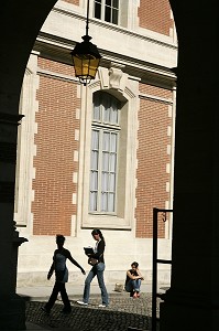 COUR INTERIEURE, HOTEL DE VILLE, PLACE DU CAPITOLE, TOULOUSE, HAUTE-GARONNE (31), FRANCE 