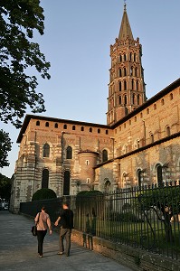 BASILIQUE SAINT-SERNIN, ART ROMAN, TOULOUSE, HAUTE-GARONNE (31), FRANCE 
