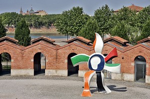 OEUVRE DE FERNAND LEGER, LES ABATTOIRS, SAINT-CYPRIEN, TOULOUSE, HAUTE-GARONNE (31), FRANCE 