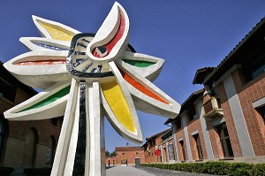 OEUVRE DE FERNAND LEGER, LES ABATTOIRS, SAINT-CYPRIEN, TOULOUSE, HAUTE-GARONNE (31), FRANCE 