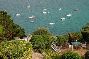 HOTEL DES MAISONS DE BRICOURT, SENTIER DES DOUANIERS, ETABLISSEMENT OLIVIER ROLLINGER, CANCALE, ILLE-ET-VILAINE (35), FRANCE 