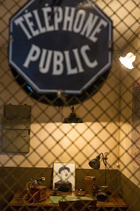 LE BUREAU DE POSTE DE FRANCOIS LE FACTEUR, MAISON DE JOUR DE FETE EN HOMMAGE AU FILM TOURNE DANS LE VILLAGE PAR JACQUES TATI, SAINTE-SEVERE-SUR-INDRE (36), FRANCE 