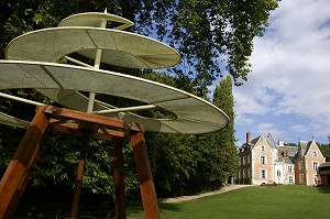 PARC LEONARDO DA VINCI (LEONARD DE VINCI), CHATEAU DU CLOS LUCE, AMBOISE, INDRE-ET-LOIRE (37), FRANCE 