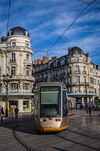 TRAMWAY TAO, PLACE DU MARTROI, ORLEANS, (45) LOIRET, CENTRE, FRANCE 