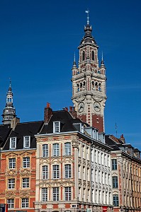 BEFFROI ET CHAMBRE DU COMMERCE DE L'INDUSTRIE (CCI), LILLE, NORD (59), FRANCE 