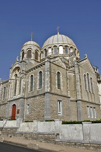 EGLISE SAINT ALEXANDRE NEVSKY, EGLISE ORTHODOXE, BIARRITZ, PAYS BASQUE, COTE BASQUE, BIARRITZ, PYRENEES ATLANTIQUES, (64), FRANCE 