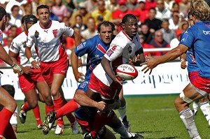 SERGE BETSEN, RENCONTRE DE RUGBY, BIARRITZ OLYMPIQUE, BO/STADE FRANCAIS, STADE AGUILERA, BIARRITZ, PYRENEES-ATLANTIQUE (64), FRANCE 