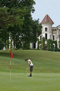 GOLF D'ARCANGUES, PYRENEES ATLANTIQUES, (64), FRANCE, PAYS BASQUE, COTE BASQUE 