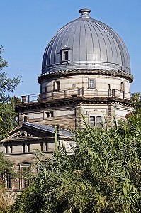 OBSERVATOIRE DE STRASBOURG, JARDIN BOTANIQUE, STRASBOURG, BAS RHIN (67), ALSACE, FRANCE, EUROPE 