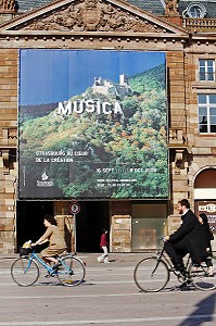 FACADE DU CINE-BAL DE L'AUBETTE, STRASBOURG, BAS-RHIN (67), ALSACE, FRANCE 