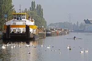NAVISCOPE ALSACE, MUSEE DU RHIN ET DE LA NAVIGATION, NAVISCOPE ALSACE, MUSEUM OF THE RHINE AND NAVIGATION, QUAI DES BELGES, QUAI DES BELGES, STRASBOURG, BAS RHIN (67), ALSACE, FRANCE, EUROPE 