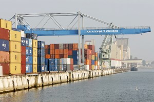 PORT AUTONOME DE STRASBOURG, STRASBOURG, BAS-RHIN (67), ALSACE, FRANCE 